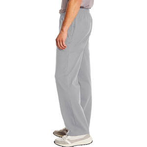 ¡Novedad de 2025! Pantalones de chándal para hombre de tela suave al tacto de Color gris, servicio OEM ligero, diseño plano medio, ropa exterior más vendida - Product Image 3