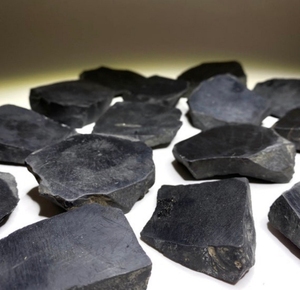 <b>Shungite</b> <b>Raw</b> Stone is a rare black stone made of up to 99 percent carbon <b>Shungite</b> is the crystal of grounding, detoxification - Product Image 2
