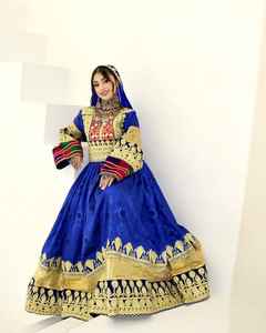 ชุดเจ้าสาวปักลายชาวอัฟกานิสถานไซส์ Xs สไตล์อัฟกานิสถานมีซิปสำหรับผู้หญิงมาใหม่ - Product Image 3