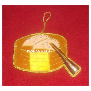 เครื่องประดับต้นคริสต์มาสประดับลูกปัดสำหรับแขวนบนเทศกาลคริสต์มาสงานปักลวดลายตามสั่งดีไซน์ไม่เหมือนใคร - Product Image 1