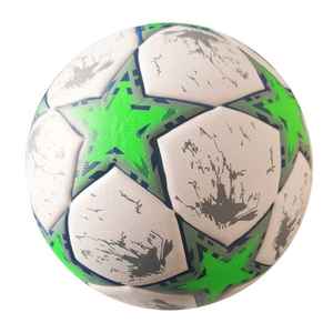 Professional High Quality Soccer Ball Custom Logo Official Size Durable PVC PU Leather Machine Stitching Excellent <b>Air</b> Retention - Product Image 5