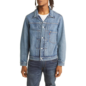Wholesale Men's Street Style Casual Denim <b>Jacket</b> High Style <b>Jeans</b> <b>Jacket</b> - Product Image 1