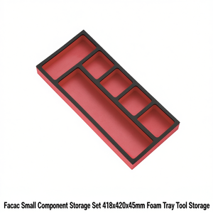 Juego de Almacenamiento para Componentes Pequeños Facom, 418x420x45mm, Bandeja de Espuma para Almacenamiento de Herramientas - Product Image 2