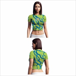 Créez Votre Propre Logo – Nouveaux T-shirts Courts en Coton pour Femmes – T-shirts Courts Décontractés pour Femmes - Product Image 5