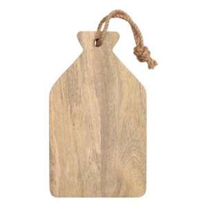 Belle planche à découper en bois massif qui capture l'essence de l'élégance rustique pour les dîners de famille ou les fêtes formelles - Product Image 1