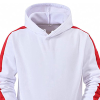 Conjunto Deportivo de Invierno para Hombre, Diseño Moderno, Casual, Manga Larga, Cuello con Capucha, Estampado, 100% Algodón, Patrón Sólido, Venta al Por Mayor Personalizada