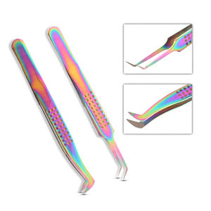 Fabricant de pinces à cils fabricant vente en gros marque privée personnalisée pince à épiler de beauté en acier inoxydable pour usage professionnel - Product Image 1
