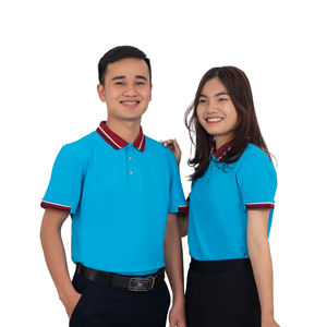 ผู้จัดจำหน่ายเสื้อโปโลคุณภาพสูงจากเวียดนาม ผ้าผสมคอตตอนสัมผัสนุ่ม ระบายอากาศได้ดี และทนทาน เหมาะสำหรับสวมใส่ตลอดวัน ใช้เป็นชุดยูนิฟอร์มทีม - Product Image 3