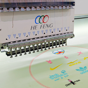เครื่องปักผ้า HEFENG 12 หัว สำหรับปักหนัง ปักโลโก้ขนาดเล็ก - Product Image 1