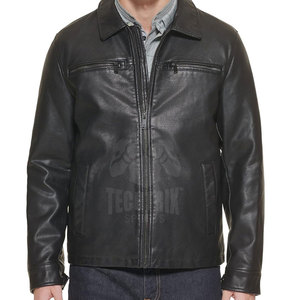 Breathable <b>Lightweight</b> <b>Men</b> Winter <b>Jacket</b> Casual Wear Top Selling <b>Men</b> Leather <b>Jacket</b> In Reasonable Price - Product Image 1
