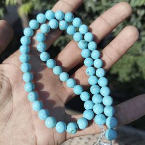 Natural <b>Turquoise</b> 8mm Rondelle <b>Beads</b> Genuine Blue <b>Turquoise</b> Stones Jewelry Making Gemstone <b>Beads</b> Healing Crystal <b>Beads</b> Necklace - Product Image 1
