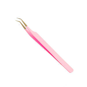 แหนบต่อขนตาปลายไฟเบอร์สำหรับร้านเสริมสวย - Product Image 2