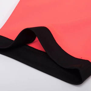 Men's Premium Soccer Uniform | Neon <b>Coral</b> Quarter-Zip Performance Kit | Adult Team Training Jersey and Shorts Set Athletic Gear - Product Image 4