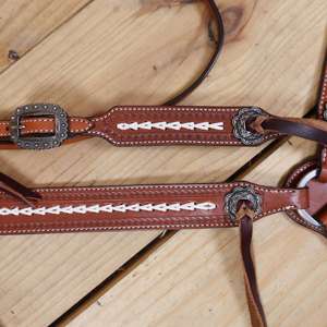 Silla de Montar de Cuero Occidental de la Mejor Calidad con Acabado Rugoso y Juego de Accesorios Gratis, Todas las Tallas Disponibles al Mejor Precio desde India - Product Image 5