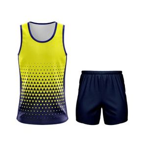 Uniformes de atletismo Premium 2025: diseños personalizables para eventos de verano, ropa deportiva personalizada, chándal informal con cuello redondo para hombre - Product Image 1