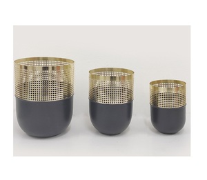 Maceta y maceta de metal audaz y elegante de tamaño y diseño personalizados para temas de decoración Bohemia - Product Image 6