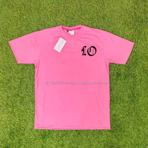 Camiseta bordada para hombre, camisetas con estampado corto personalizado, Camiseta de algodón 100% con logotipo estampado, camisetas casuales 180 GSM para hombre - Product Image 1