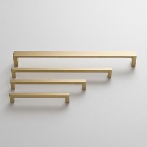 Poignée de tirage en métal pour portes d'armoires de cuisine avec finition durable pour les besoins de style de décoration intérieure moderne - Product Image 5