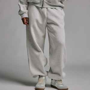 กางเกงวอร์มลำลองขากว้างสำหรับผู้ชายกางเกงวอร์มผ้าฝ้าย100% ใส่ได้ทั้งชายและหญิง - Product Image 1