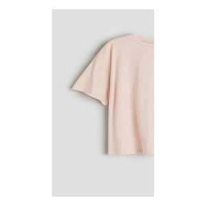 Camiseta Larga de Manga Media con Cuello Redondo y Bordado para Mujer, Talla Grande, 100% Algodón Orgánico, Transpirable, Ecológica, Informal - Product Image 6