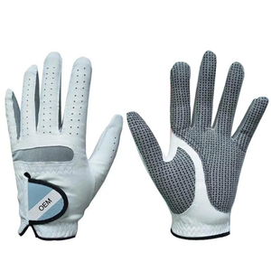 Logo personnalisé de haute qualité Tous les gants de golf Nouvelle arrivée en cuir de mouton Confortable et service OEM pour les gants de golf personnalisés - Product Image 4