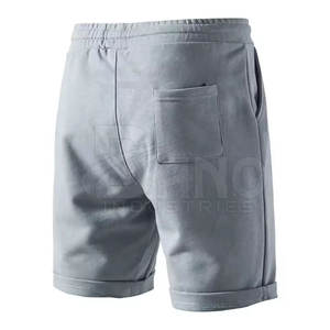 Pantalones Cortos Casuales de Lona para Hombre, Ligeros, 100% Algodón, Transpirables, Impermeables, con Cierre de Cordón, Cintura Elástica Cómoda, para Venta en Línea - Product Image 2