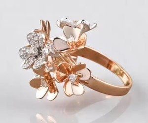 Bague en diamant de proposition solitaire en or 14 carats pour femme 6.5mm coupe ronde originale bague de fiançailles en diamant cultivé en laboratoire cadeaux de mariage - Product Image 4