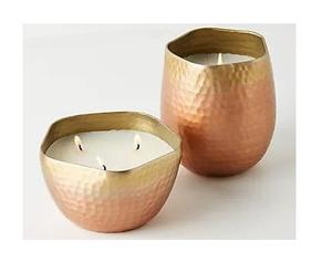 Variedad exclusiva de tarros de velas de metal con y sin tapa para decoración del hogar, tarros de velas vacíos de lujo, tarros de velas de cera - Product Image 5