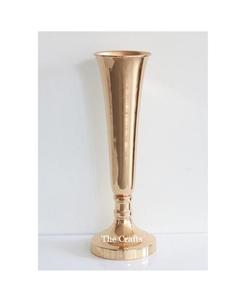 Attractive Modern Design Flower Pot <b>Vase</b> <b>Set</b> of Two Aluminium Gold Color Tabletop <b>Vase</b> for Wedding Decor Accessories - Product Image 6