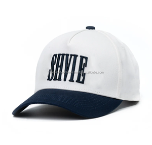 Gorra de Béisbol Personalizada al por Mayor, Estilo Dad Hat, 5 Paneles, Visera Verde, Acrílico, Gorras Deportivas para Hombre, Logotipo Bordado en 3D - Product Image 1