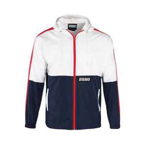 Chaqueta cortavientos GAA personalizada OEM con capucha de secado rápido, forro térmico impermeable para equipos de lanzamiento Camogie, MOQ de Pakistán - Product Image 2