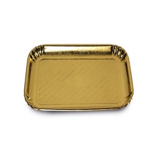 Customized Eco-Friendly Durable Copper Hammered Fancy Handmade Serving <b>Tray</b> <b>Table</b> Top Custom Shape Gold Tea Coffee Platter - Product Image 1