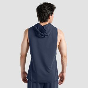 Débardeur à capuche sans manches pour homme, respirant, ample, personnalisé, vente en gros, pour le fitness, l'entraînement, la salle de sport, nouvelle mode, vêtements de sport - Product Image 4