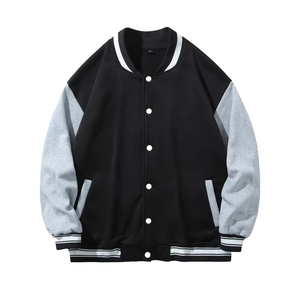 Chaqueta Varsity de Béisbol Personalizada para Hombre, de Alta Calidad, con Bordado Personalizado, Chaqueta Cortavientos - Product Image 1