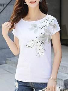 Vêtements pour filles, vêtements pour femmes, t-shirt grande taille, décontracté, en coton, col rond, pour femmes, fabricant du Bangladesh - Product Image 4