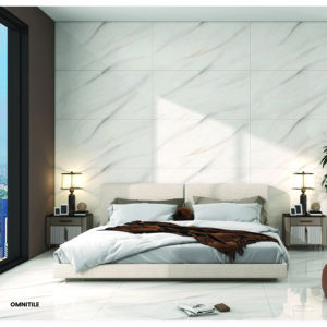 Azulejos de Porcelana Brillante con Patrón Infinito de 600x1200, Aspecto de Piedra de Lujo, Aplicación en Paredes y Pisos - Product Image 1