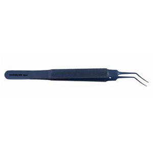 Forceps de Capsulorhexis de Précision Utrata, Courbé Angulaire, Instrument Microchirurgical Ophtalmique, Poignée Manuelle, 11,5 cm, Certifié CE - Product Image 5