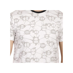 Couleur noire avec une belle texture T-shirt à ourlet long sur mesure de grande taille Top des meilleures ventes T-shirts pour hommes pour les jeunes adultes - Product Image 3