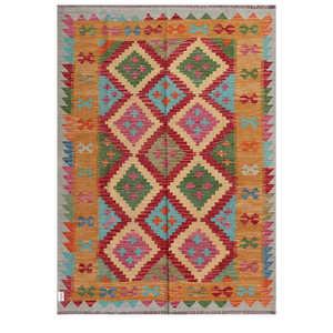 พรมกิลิมไมมาณา อัฟกานิสถาน ขนาด 200 x 145 ซม. ชุดพรมปูพื้น - Product Image 1