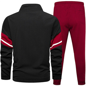 ชุดกีฬาผู้ชาย 2026 ชุดเซ็ตฤดูใบไม้ผลิ ฤดูใบไม้ร่วง แบบใหม่ คอตั้ง ชุดลำลองผู้ชาย ชุดวอร์มผู้ชาย - Product Image 6