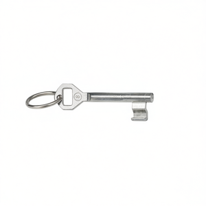 SSF Metal Key Chains-Warded Key with <b>Lock</b> <b>Number</b> 8 - Product Image 3