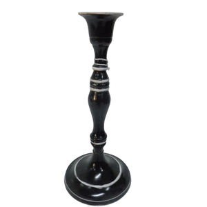 Nouveau bougeoir décoratif en aluminium brillant bougeoir en céramique pour table et décoration de noël à la main - Product Image 1