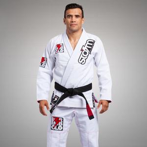 Unisex BJJ GI เครื่องแบบผ้าฝ้ายออกแบบตามสั่ง Jitsu MMA ชุดศิลปะการต่อสู้ - Product Image 4