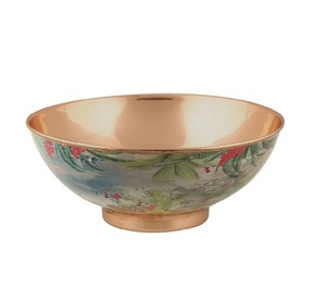 Premium Quality Food Serving <b>Bowl</b> In Copper Round Shape Serving Snacks <b>Dessert</b> <b>Bowl</b> For Dinnerware Usage - Product Image 3