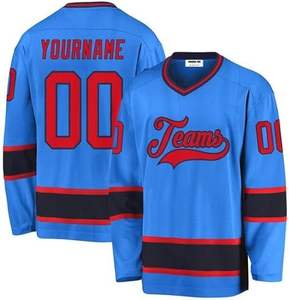 Chemises de hockey sur glace personnalisées Maillot durable et populaire Chemise de hockey sur glace à séchage rapide Sublimation complète sur mesure - Product Image 4