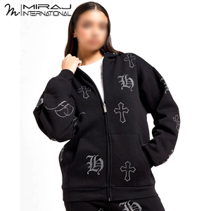 Survêtements d'extérieur à manches longues pour hommes avec strass Survêtements en tissu écologique grande taille à un prix raisonnable par un bon vendeur - Product Image 3