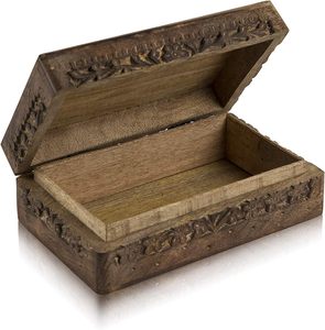 Grandes ideas de regalo de cumpleaños, árbol decorativo hecho a mano de la vida, joyero de madera, caja del Tesoro, organizador de joyas, caja de recuerdo - Product Image 3