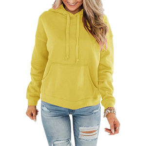 เสื้อสวมหัวผ้าฟลีซนุ่มสำหรับผู้หญิงเสื้อมีฮู้ดผ้าคอตตอน100% หนาเต็มตัวออกแบบโลโก้ได้ตามต้องการ - Product Image 4