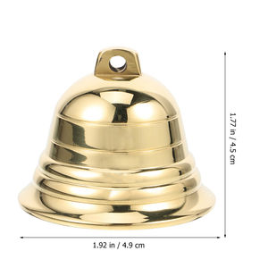 Campana nautica in ottone massiccio della nave appesa a muro Design antico perfetto per la decorazione della casa regalo di natale fornisce elegante campana a mano