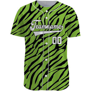 Diseño Gratuito, Sublimación Total, Jersey de Béisbol en Blanco, Jersey de Béisbol Personalizado para Hombre - Product Image 1